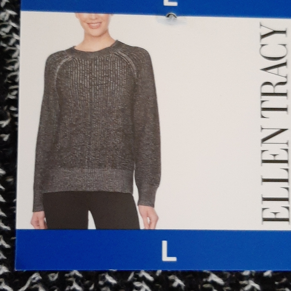 Ellen Tracy ladies roll-neck sweater - Picture 3 of 8